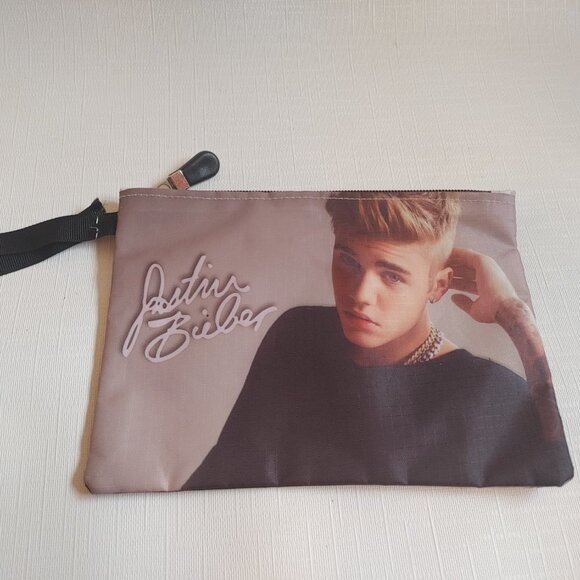 JUSTIN BIEBER Zip Pouch Double Sided - Picture 2 of 3
